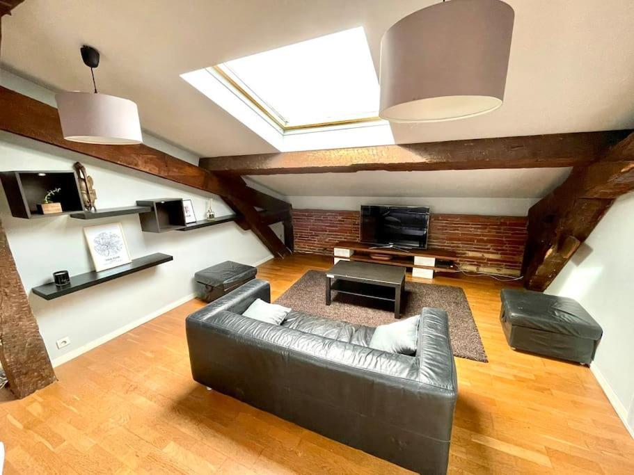 Le Charmeur - Appartement Climatise Avec 2 Chambres - Hypercentre Toulouse Luaran gambar