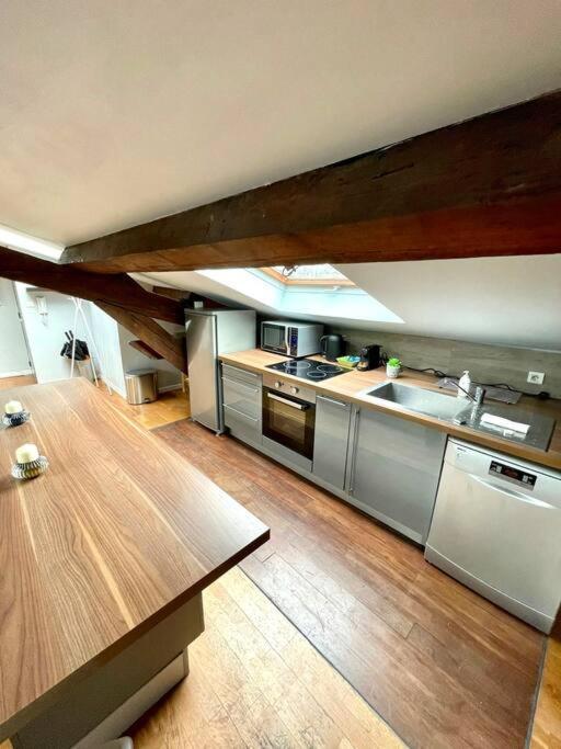 Le Charmeur - Appartement Climatise Avec 2 Chambres - Hypercentre Toulouse Luaran gambar