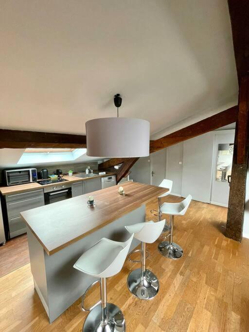Le Charmeur - Appartement Climatise Avec 2 Chambres - Hypercentre Toulouse Luaran gambar